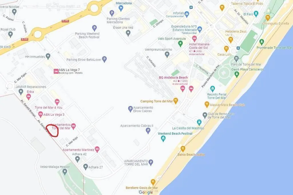 Zalig Appartement Op 5 Min Van De Zee! Torre Del Mar Spain